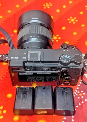 Sony A6400 Camera + 50mm Lens