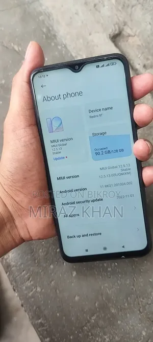 Xiaomi Redmi 9T 128 GB Blue