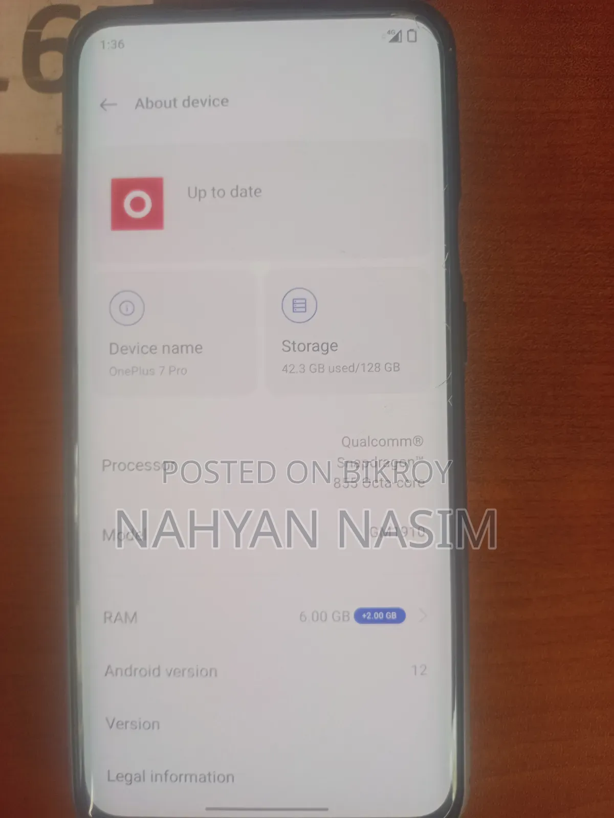 OnePlus 7 Pro 128 GB Black