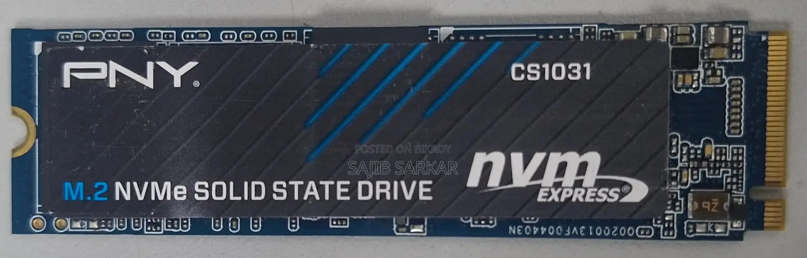 Nvme SSD 256gb Pny