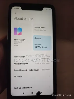 Xiaomi Redmi 6 Pro 32 GB Black