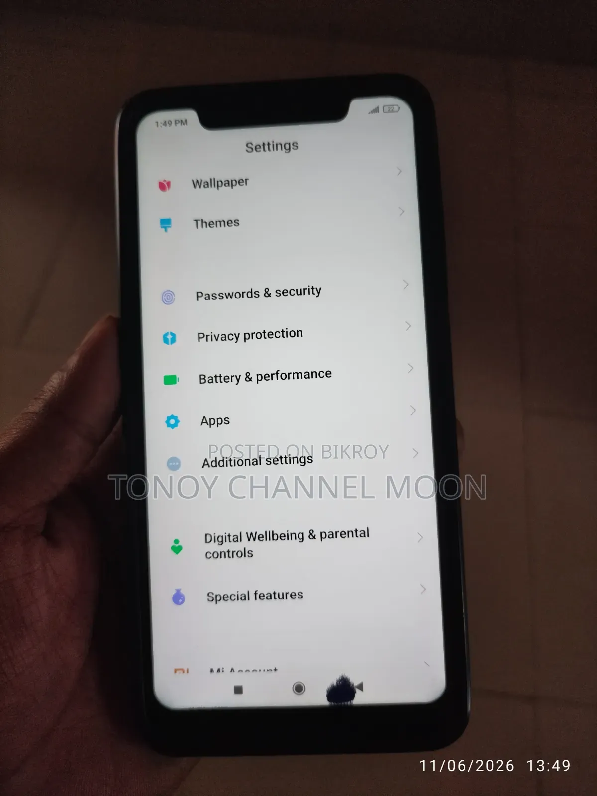 Xiaomi Redmi 6 Pro 32 GB Black