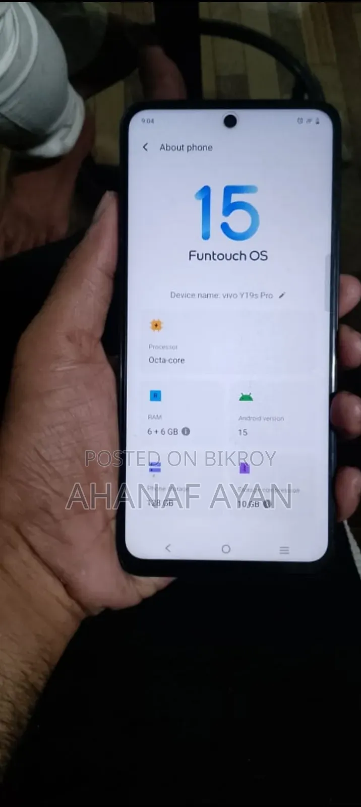 Vivo Y19s Pro 128 GB Blue