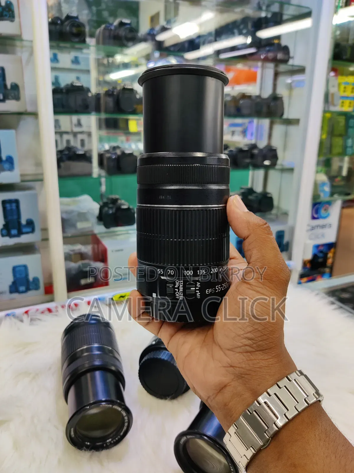 Canon 55-250mm IS II Zoom Lens