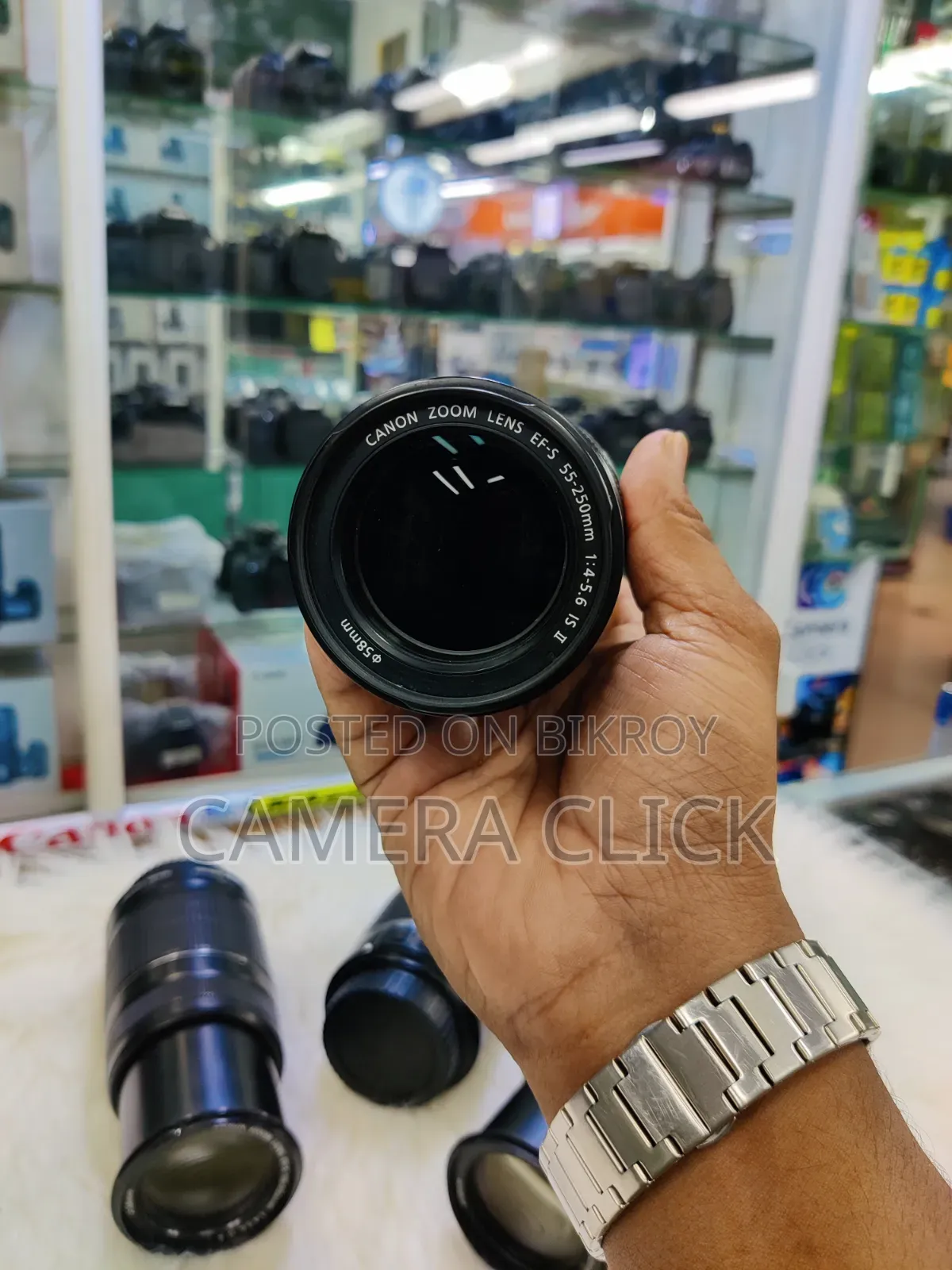 Canon 55-250mm IS II Zoom Lens