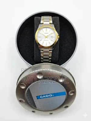 Casio ডুয়াল টোন পুরুষদের ঘড়ি MTP 1183