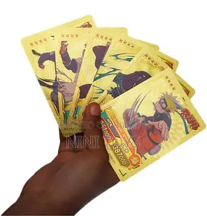 ১০ পিস নারুতো গোল্ড কার্ড