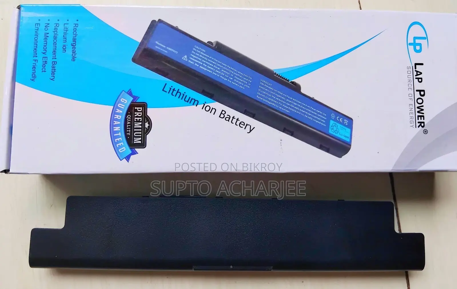 Lap Power Brand Laptop Battery for Sale
