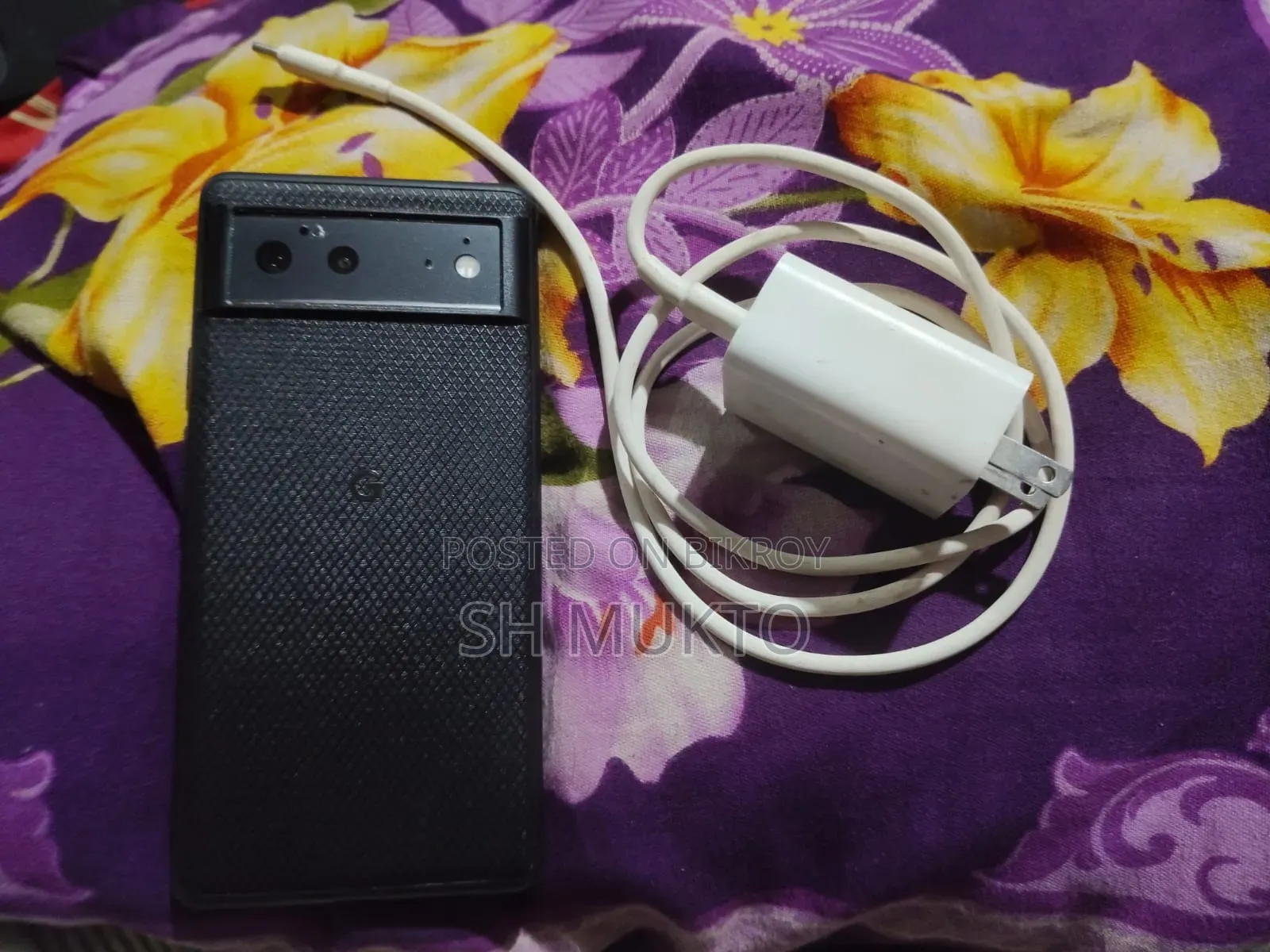 গুগল পিক্সেল ৬ ২৫৬ জিবি কালো