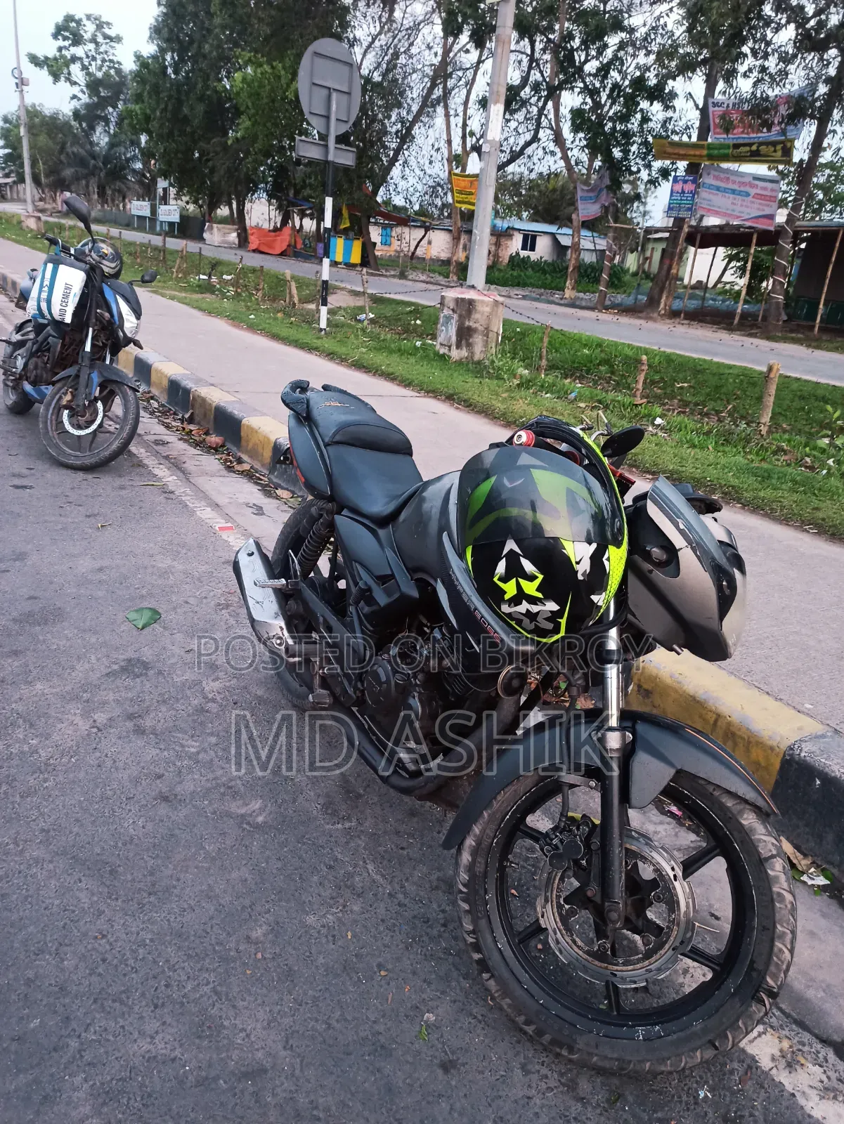 TVS Apache RTR 160 2V 2013 Gray
