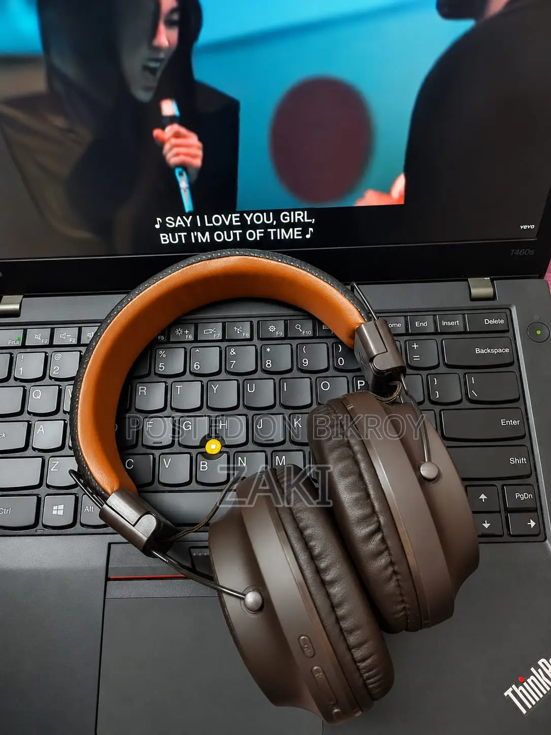 Headphporodo Soundtec Leather-Finish Wireless Stereo Headphone