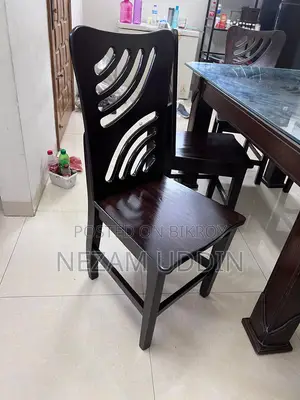 Fresh Condition Dining Table, 6 Chair, One Dining Wagon for Sale