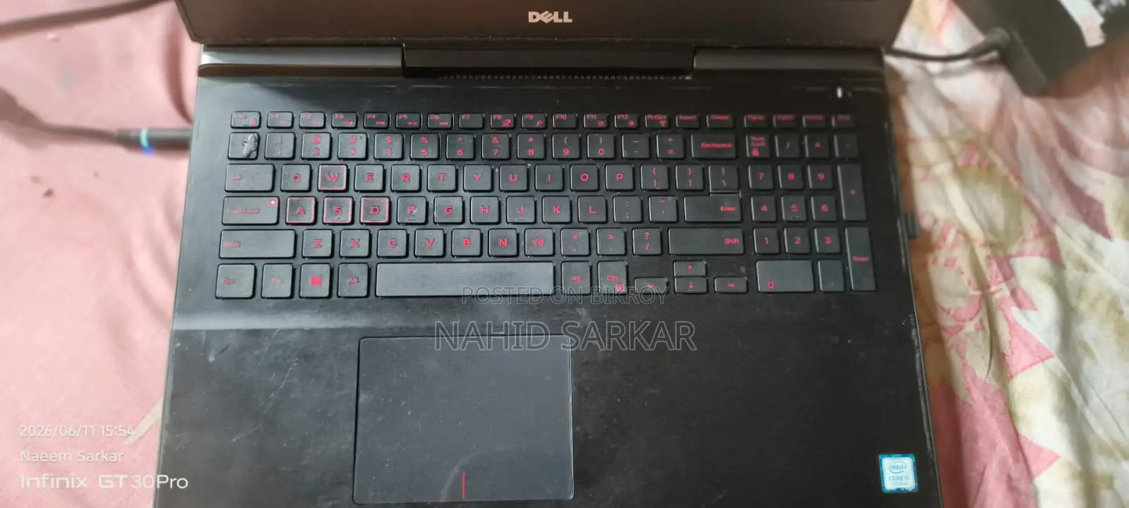 Laptop Dell Inspiron 15 8GB Intel Core I7 SSD 500GB