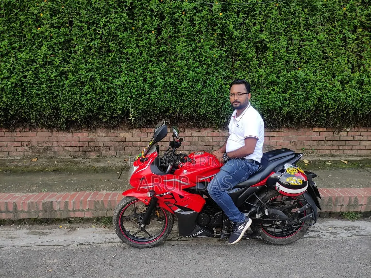 Suzuki Gixxer SF 2017 Red