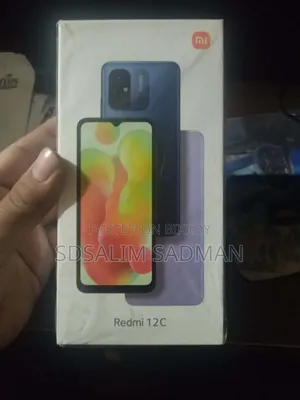 শাওমি রেডমি ১২সি ৬৪ জিবি কালো