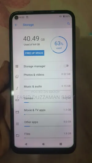 Nokia 8 V 5G UW 64 GB Black