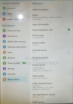 Samsung Galaxy Note Pro 12.2 LTE 32 GB Black