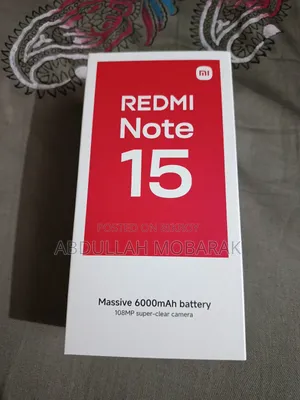 Xiaomi Redmi Note 15 256 GB Black