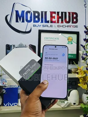 New Infinix Note Edge 256 GB Black