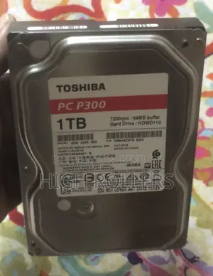 Toshiba P300 1TB ডেস্কটপ পিসি ইন্টারনাল হার্ড ড্রাইভ