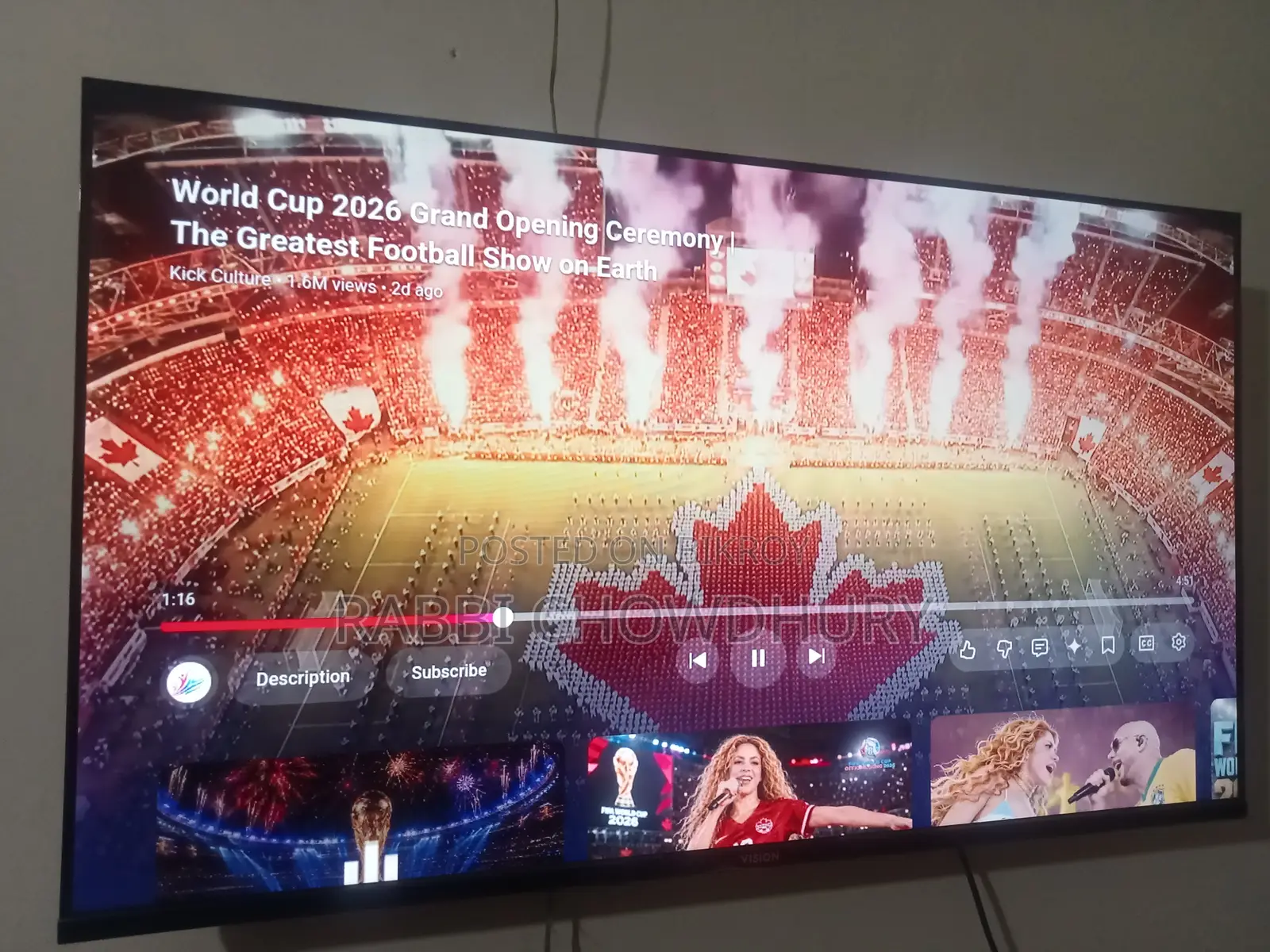 Vision 43" Qled FHD Google Tv Q10s