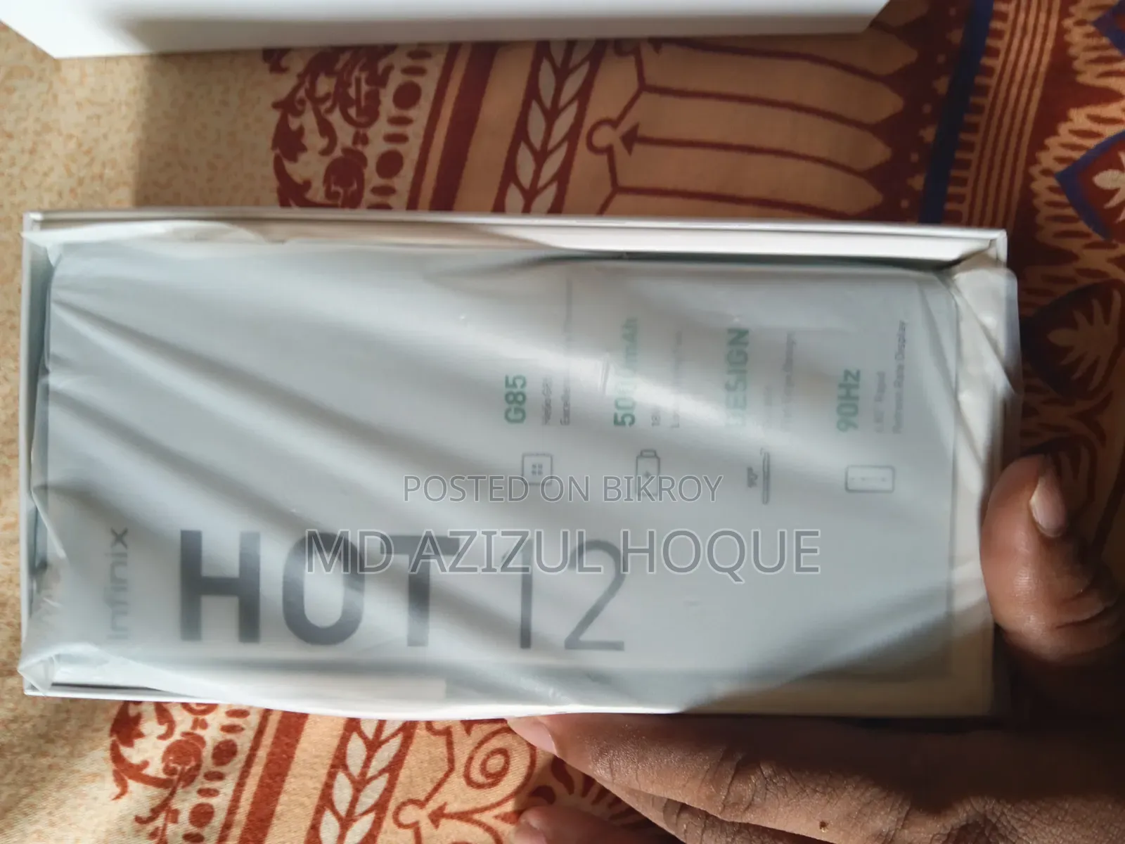 Infinix Hot 12 128 GB Gray