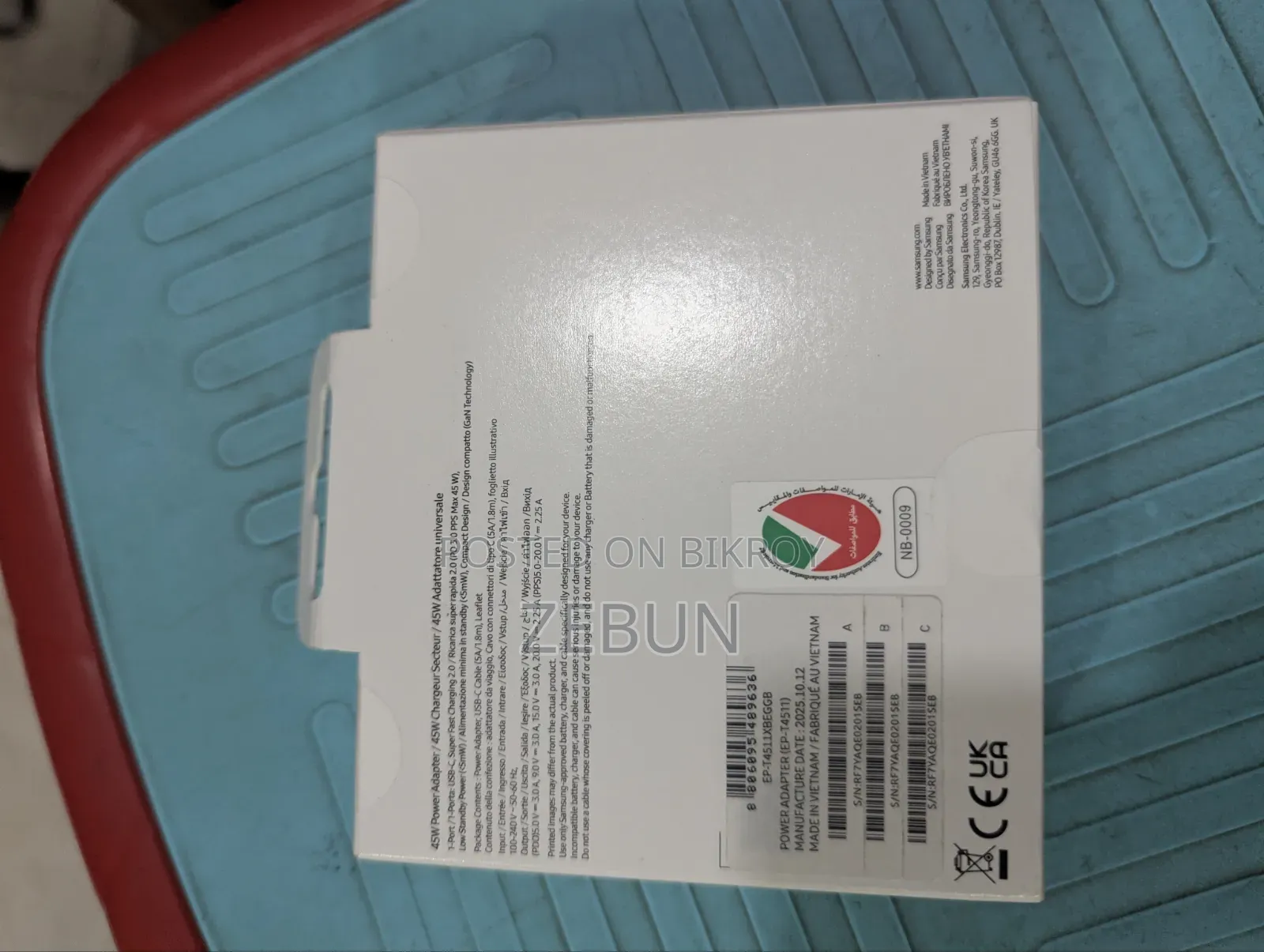 Samsung Original 45w Super Fast Charger