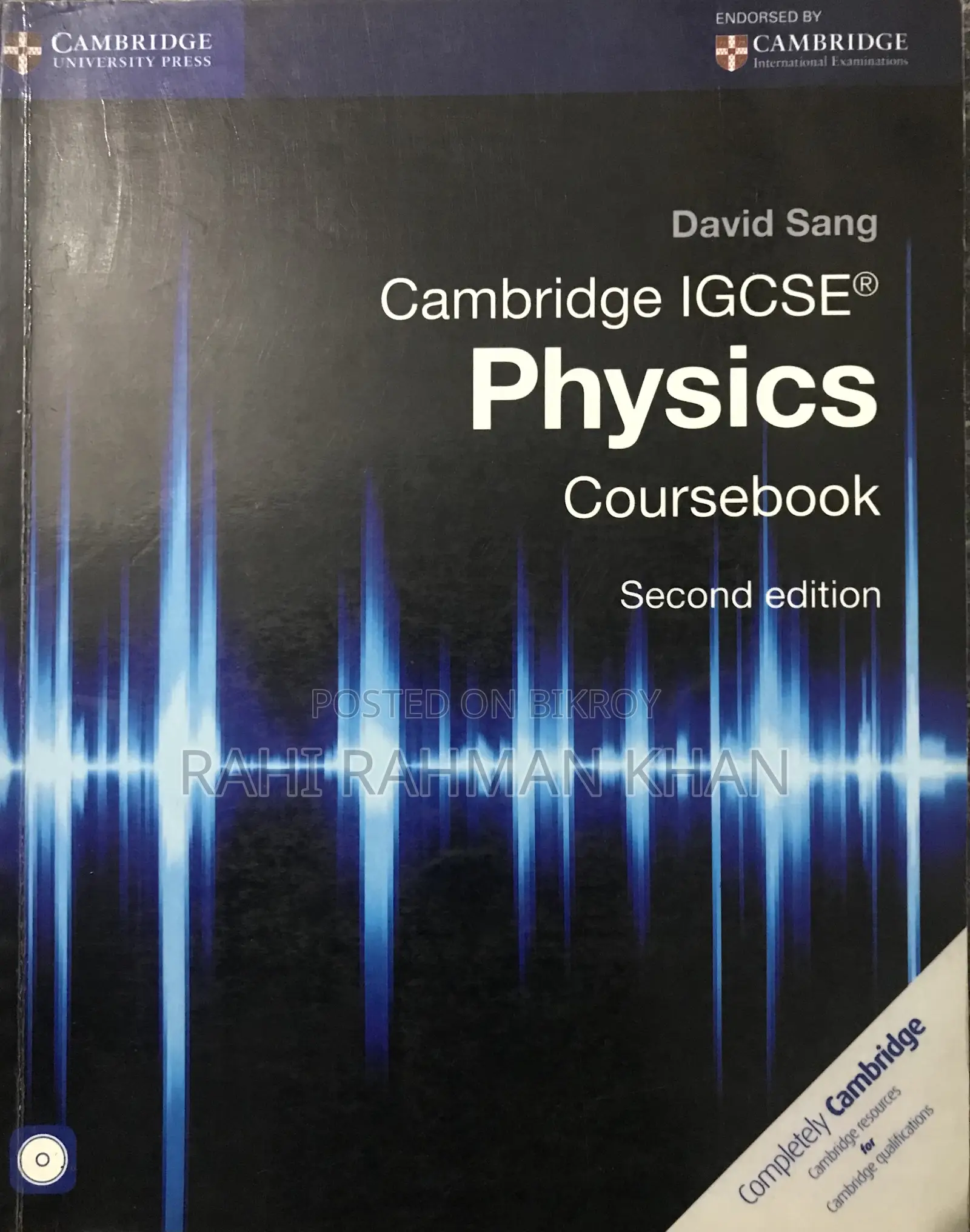 Cambridge Igcse Physics Course Book Second Edition David Sang