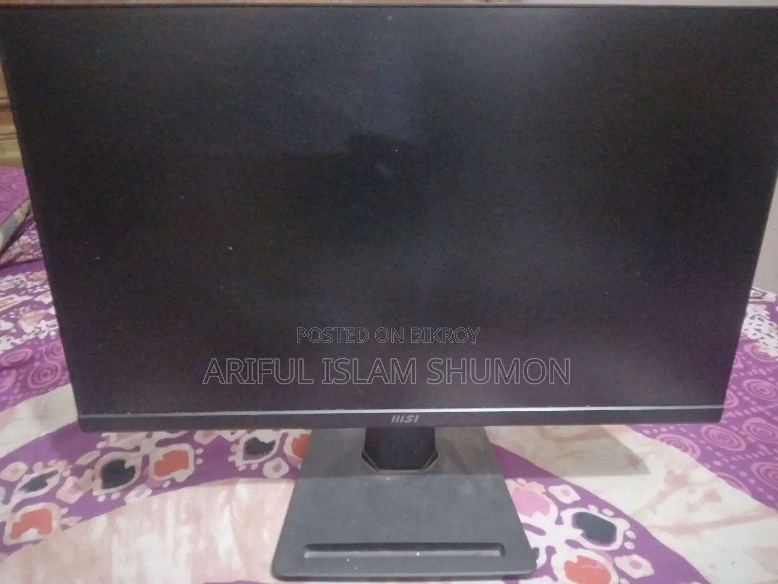 Msi Mp225 ২১.৫ ১০০ হার্জ মনিটর | ২+ বছরের ওয়ারেন্টি | চমৎকার কন্ডিশন