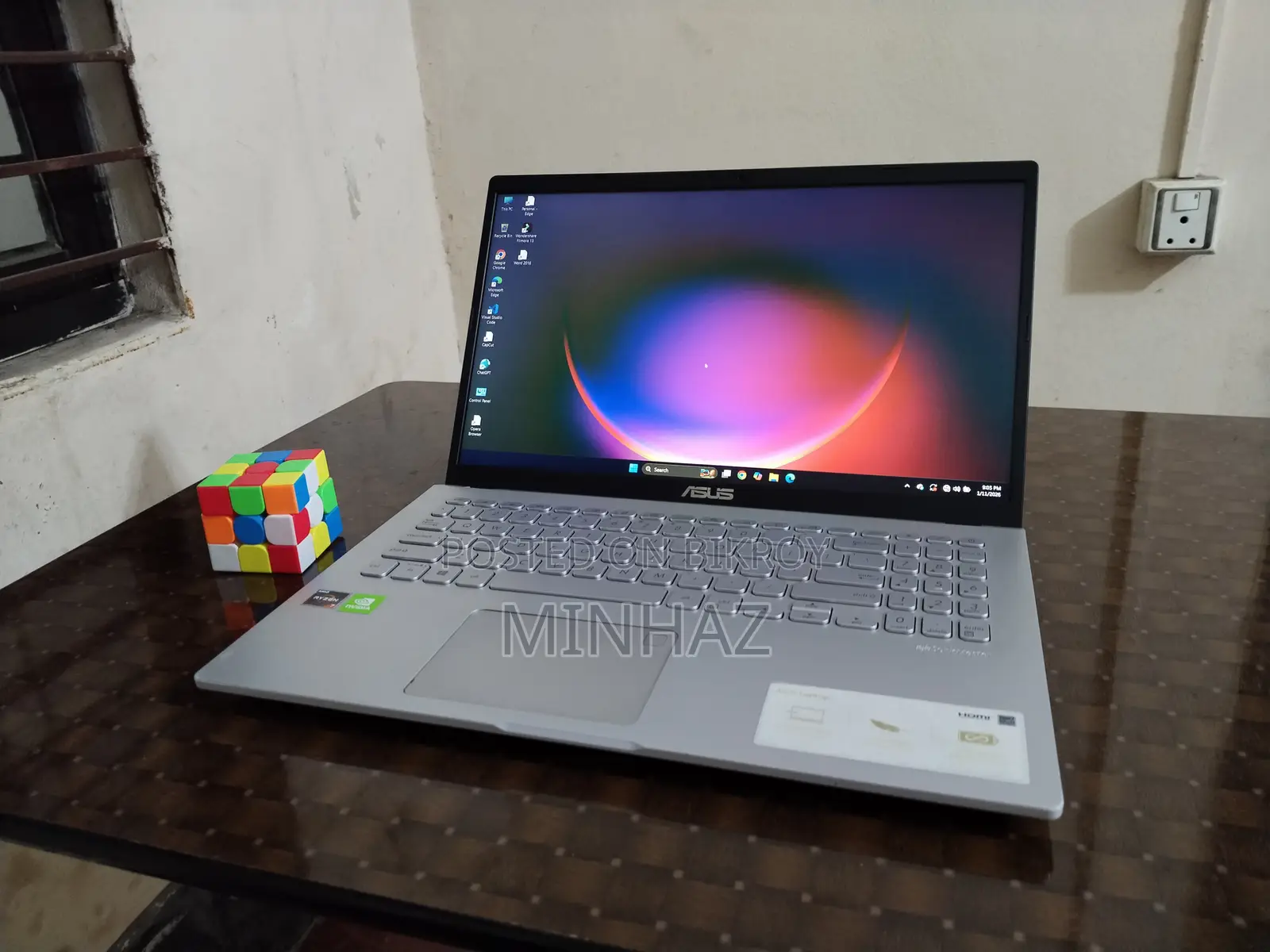 Desktop Computer Asus 8GB AMD Ryzen 7 SSD 512GB