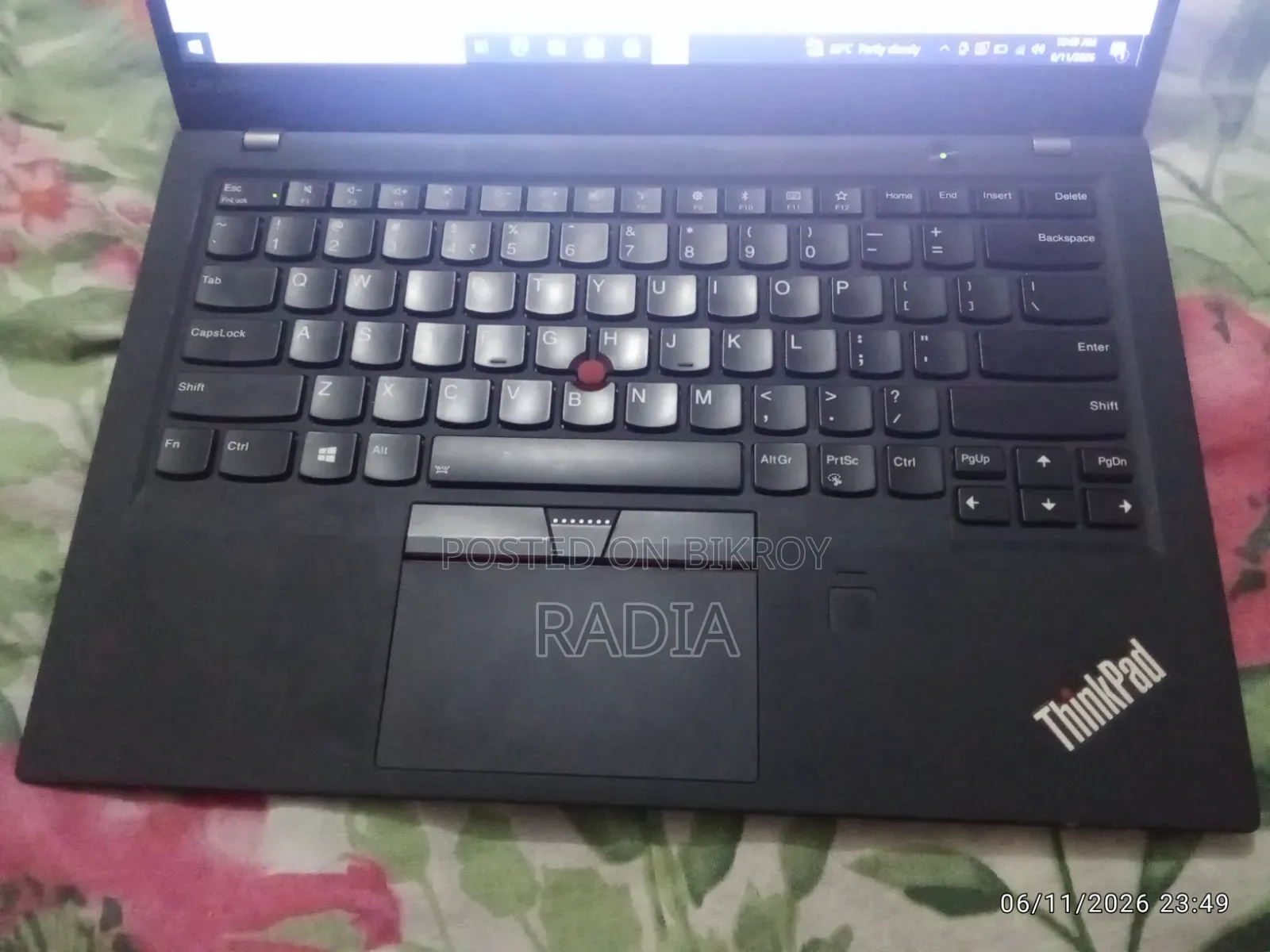 Laptop Lenovo ThinkPad X1 Carbon 16GB Intel Core I7 SSD 512GB