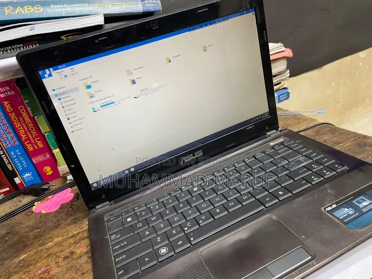 Laptop Asus 4GB AMD HDD 500GB