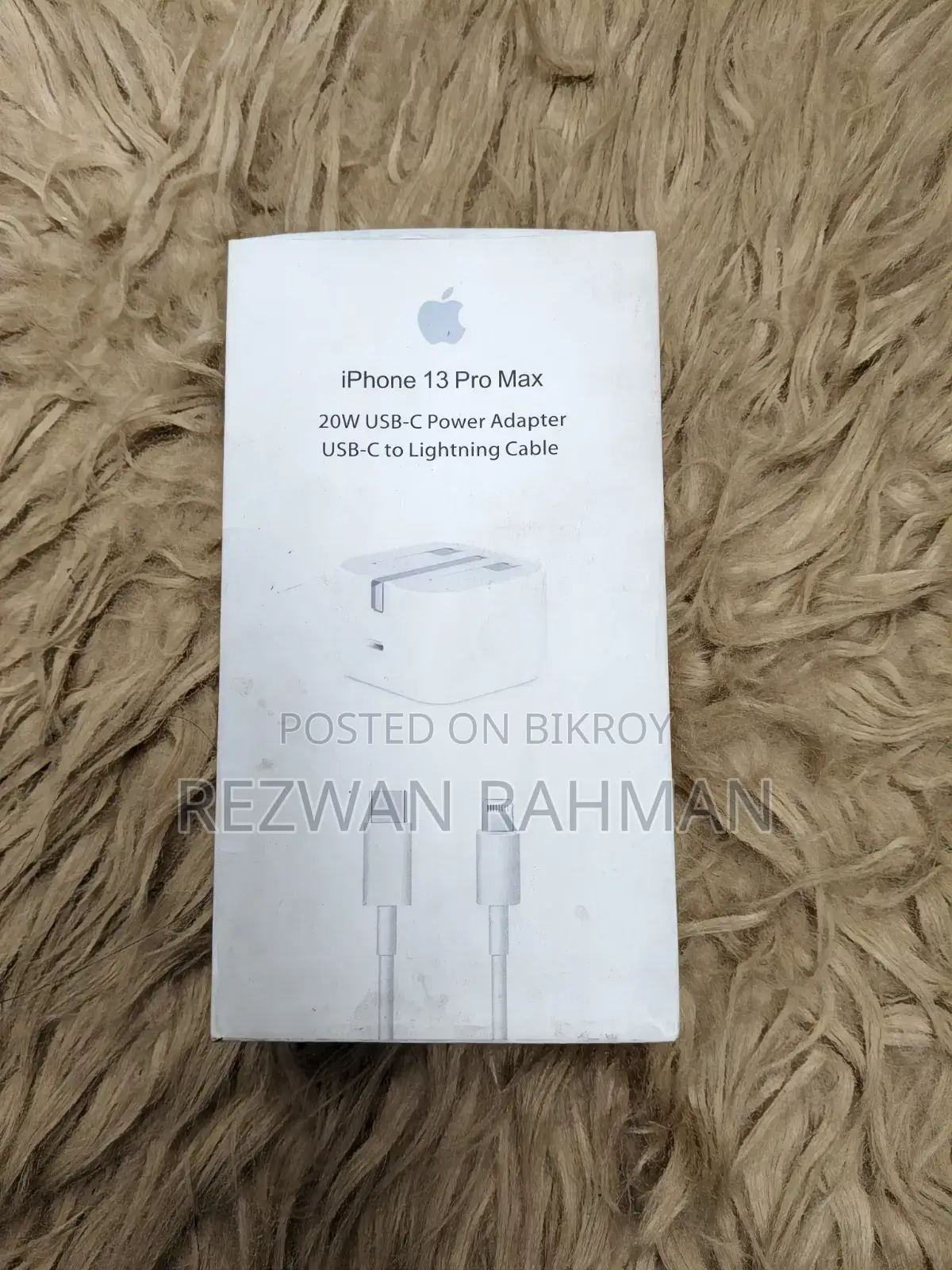 iPhone 13 Pro Max Original 20w Adapter With Box (without cable)
