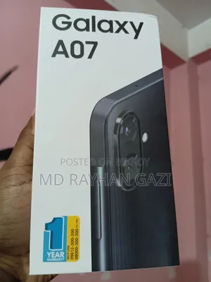 New Samsung Galaxy A07 5G 128 GB Black