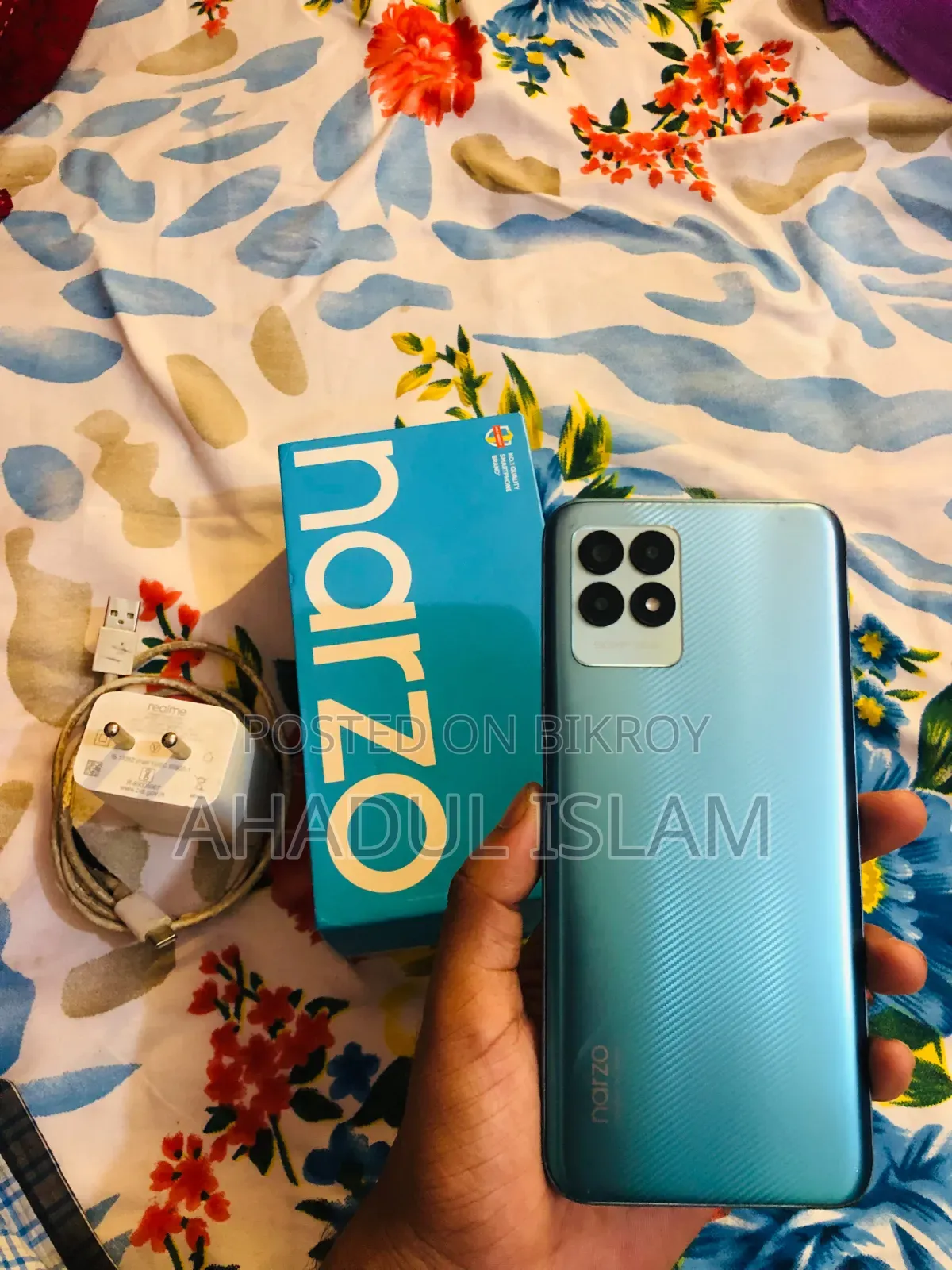 Realme Narzo 50 128 GB Blue