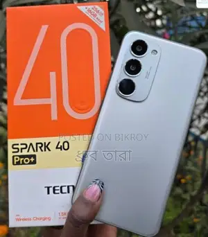 টেকনো স্পার্ক ৪০ প্রো ২৫৬ জিবি সিলভার