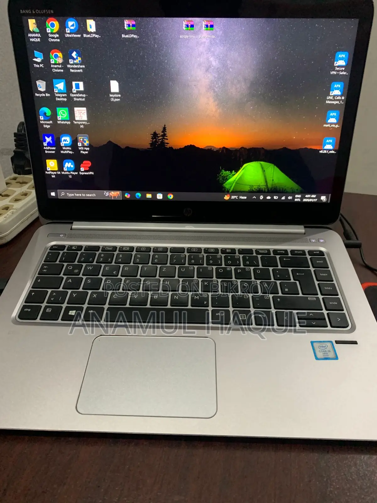 Laptop HP EliteBook 1040 G3 8GB Intel Core I5 SSD 256GB