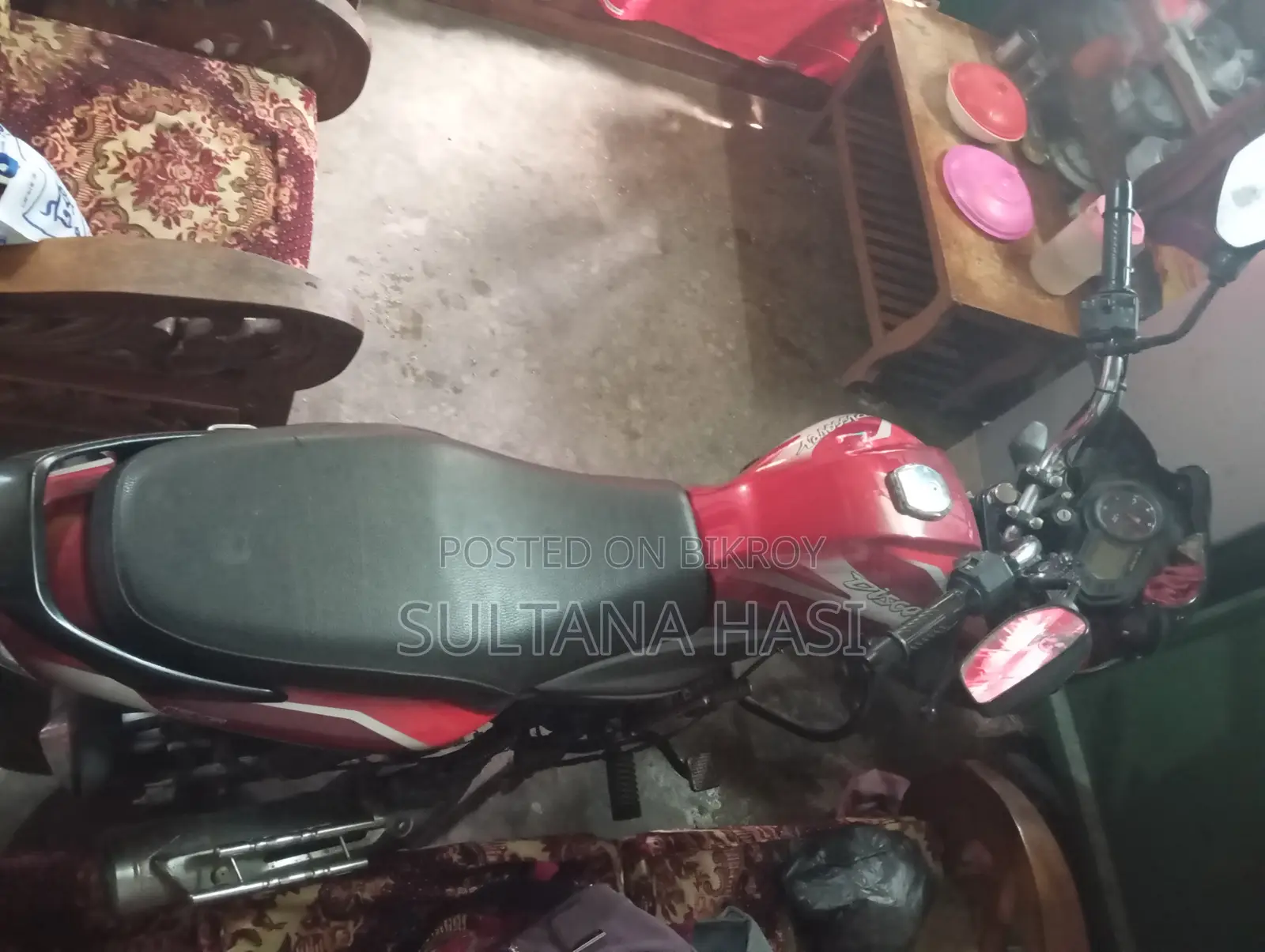 Bajaj Discover 125 2019 Red