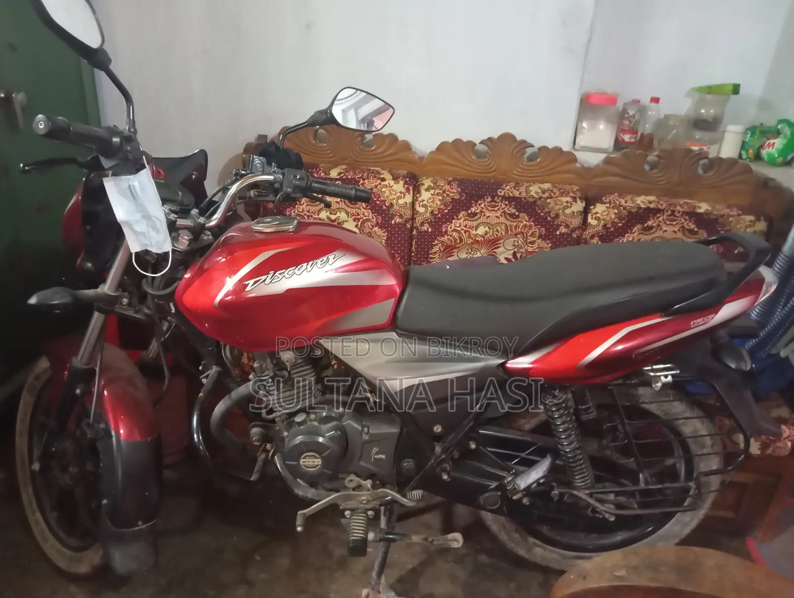 Bajaj Discover 125 2019 Red