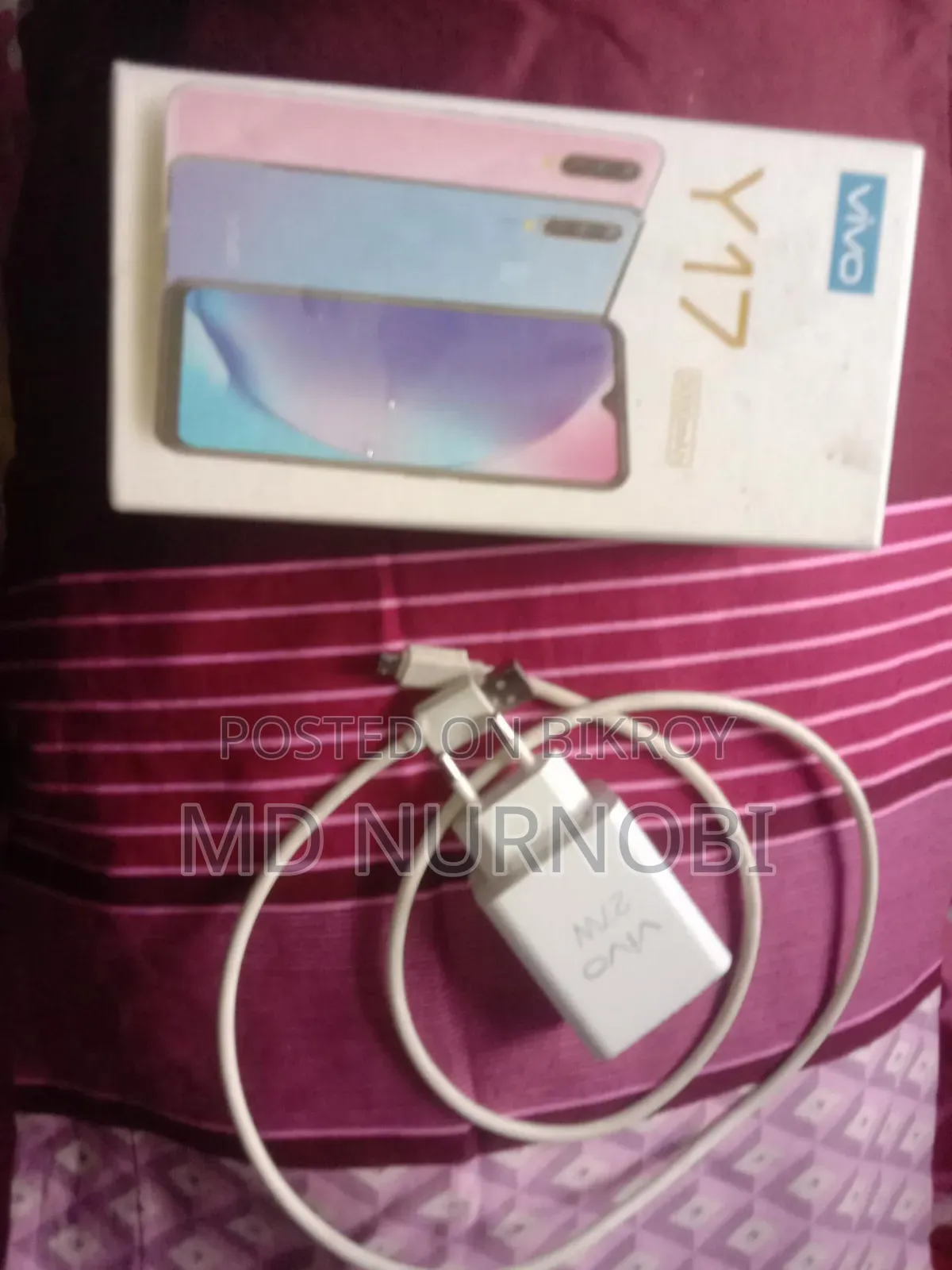Vivo Y17 256 GB Blue