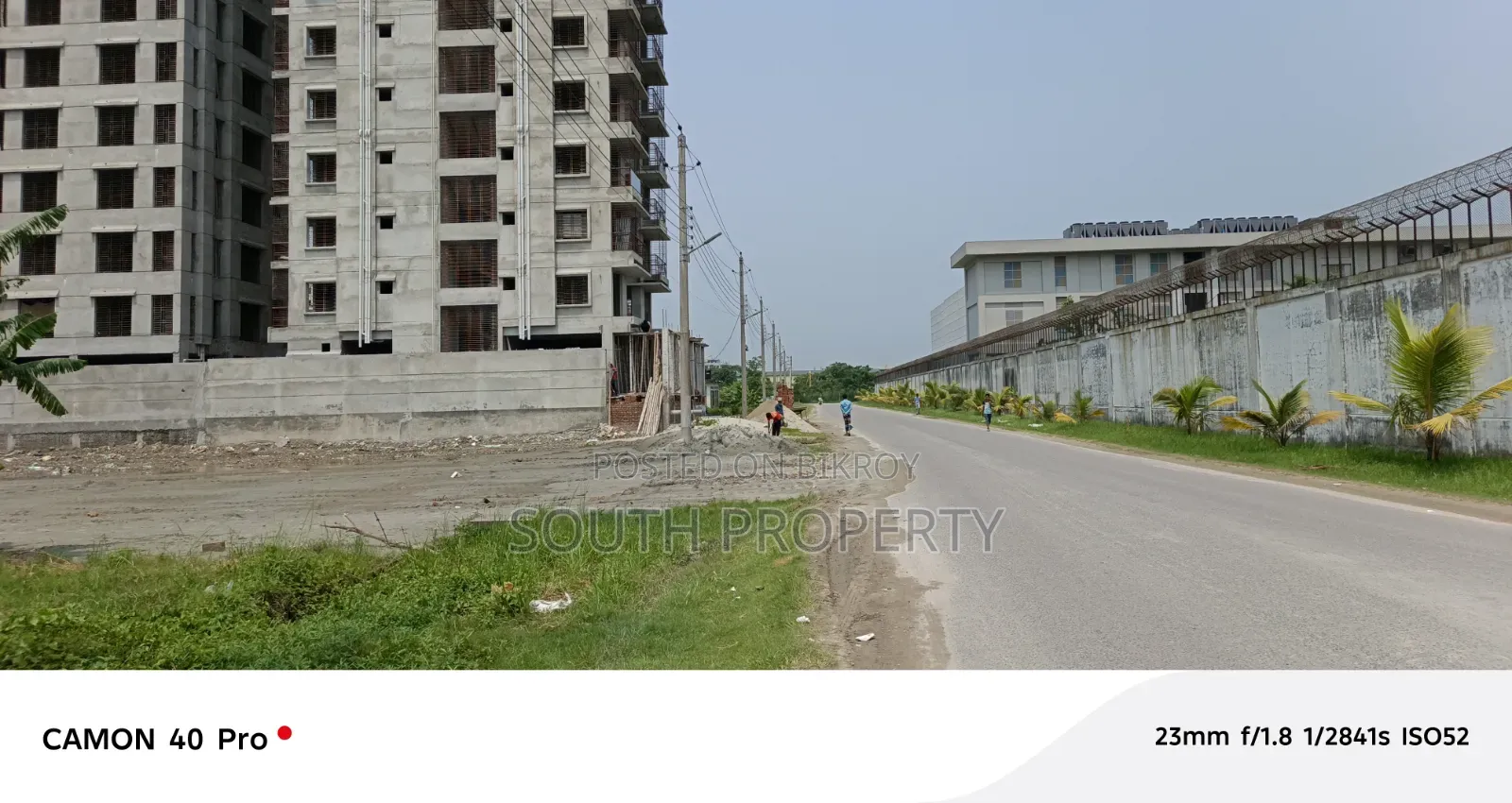 ৬ কাঠা সাউথ কর্নার প্লট - বিক্রয় বসুন্ধরা বারিধারা