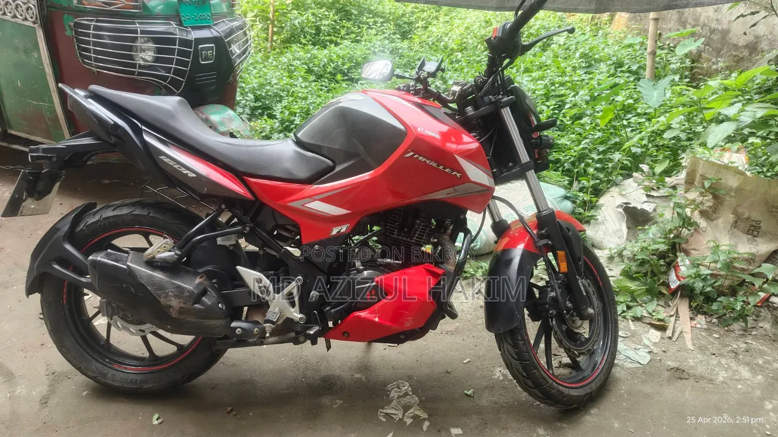 Hero Thriller 160R 2022 Red
