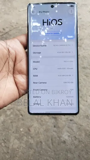 Tecno Spark 40 Pro 256 GB Green