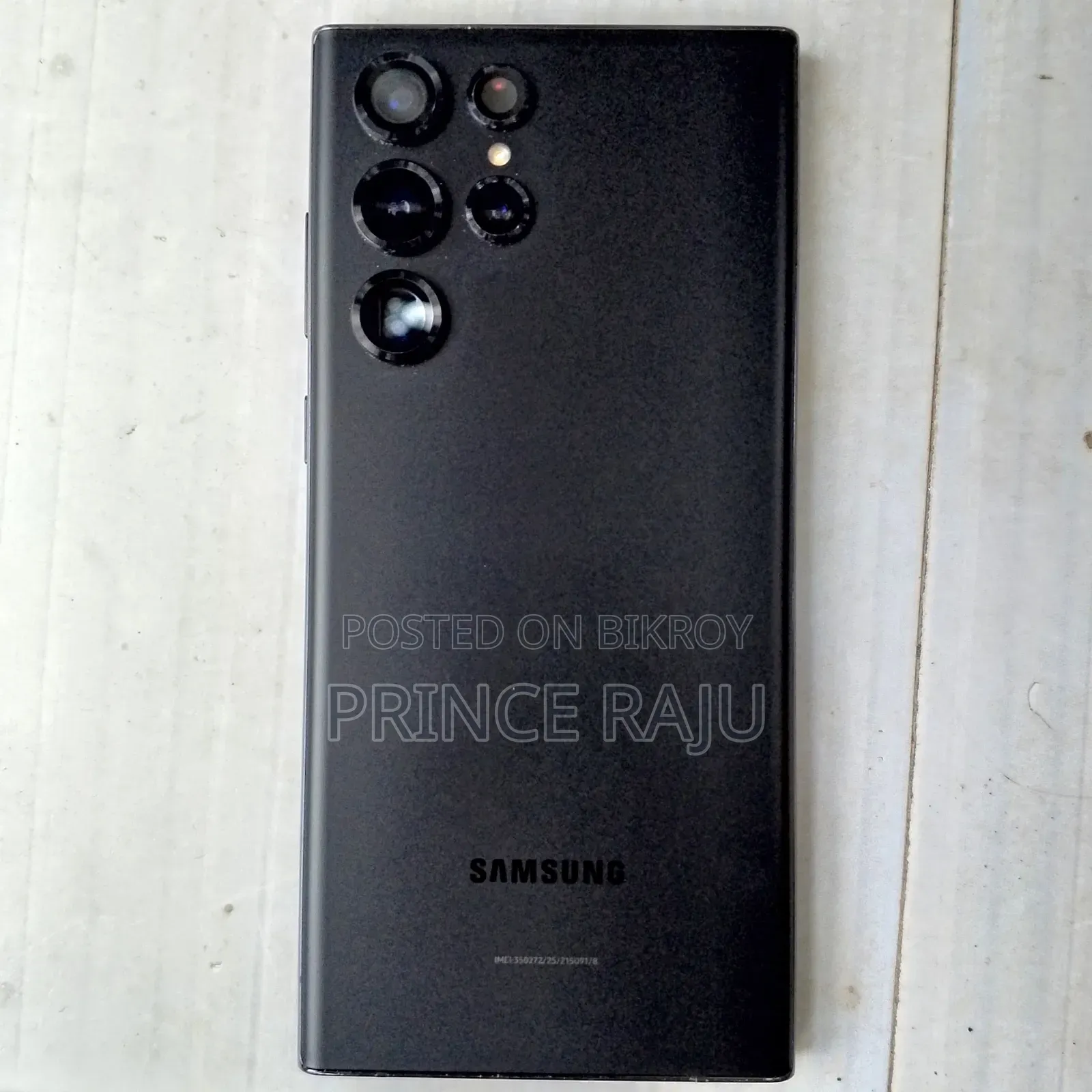 Samsung Galaxy S22 Ultra 128 GB Black