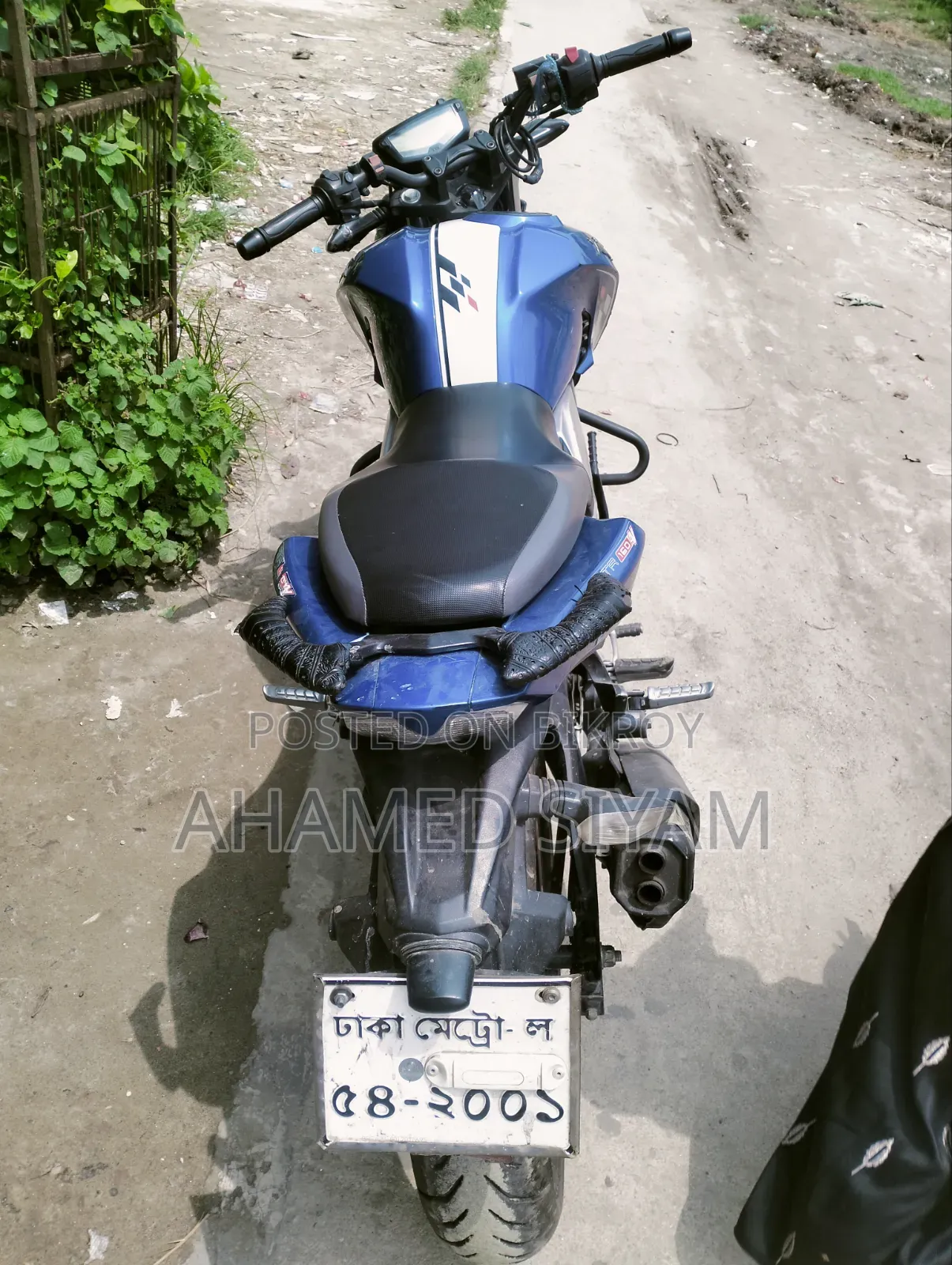 TVS Apache RTR 160 4V 2023 Blue
