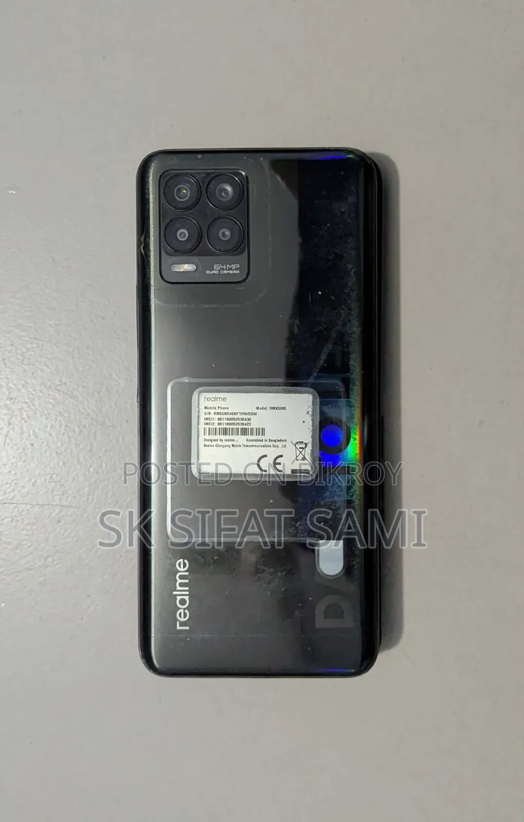 Realme 8 5G 128 GB Black