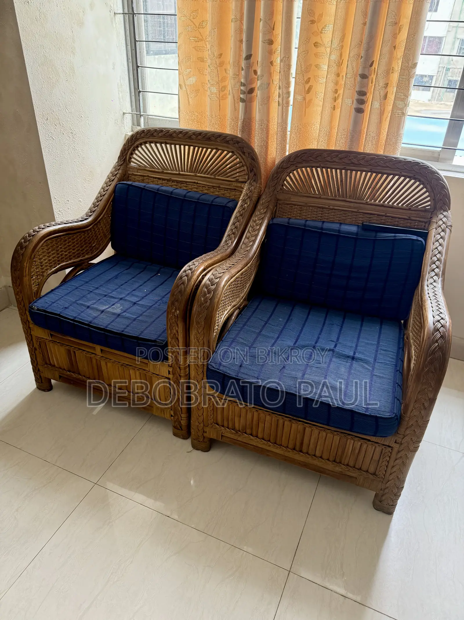 Sell Two Nos Cane Sofa