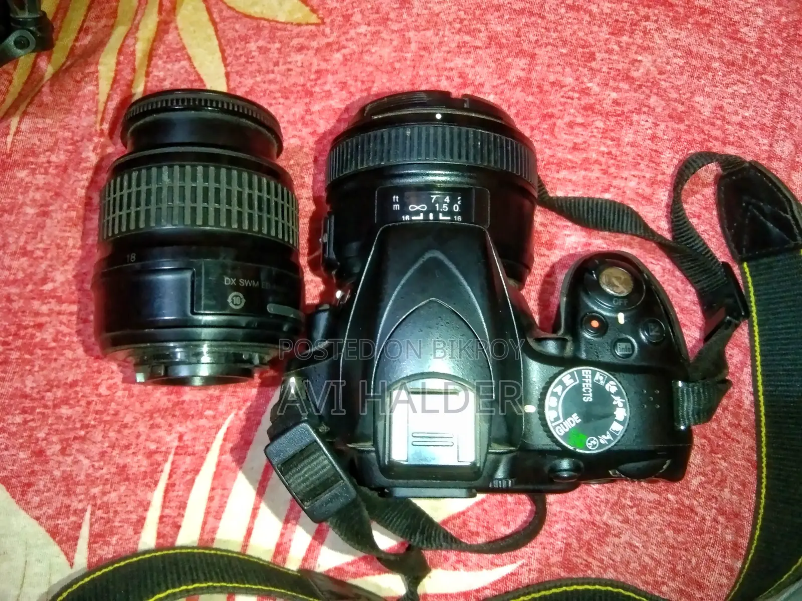 Emergency sale including body lens, zoom lens, battery, bag, memory