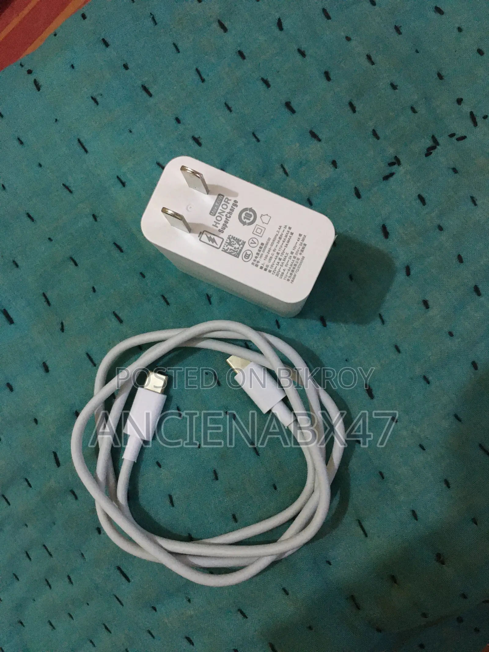 Honour 100w Dual Port Super Fast Charge for Original,
