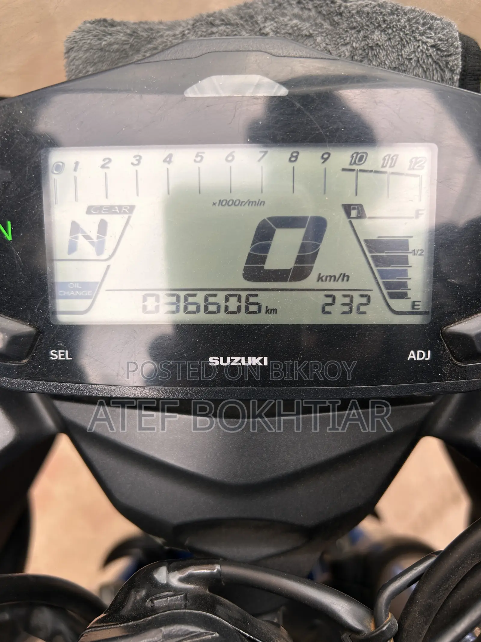 Suzuki Gixxer SF FI 2021 Blue